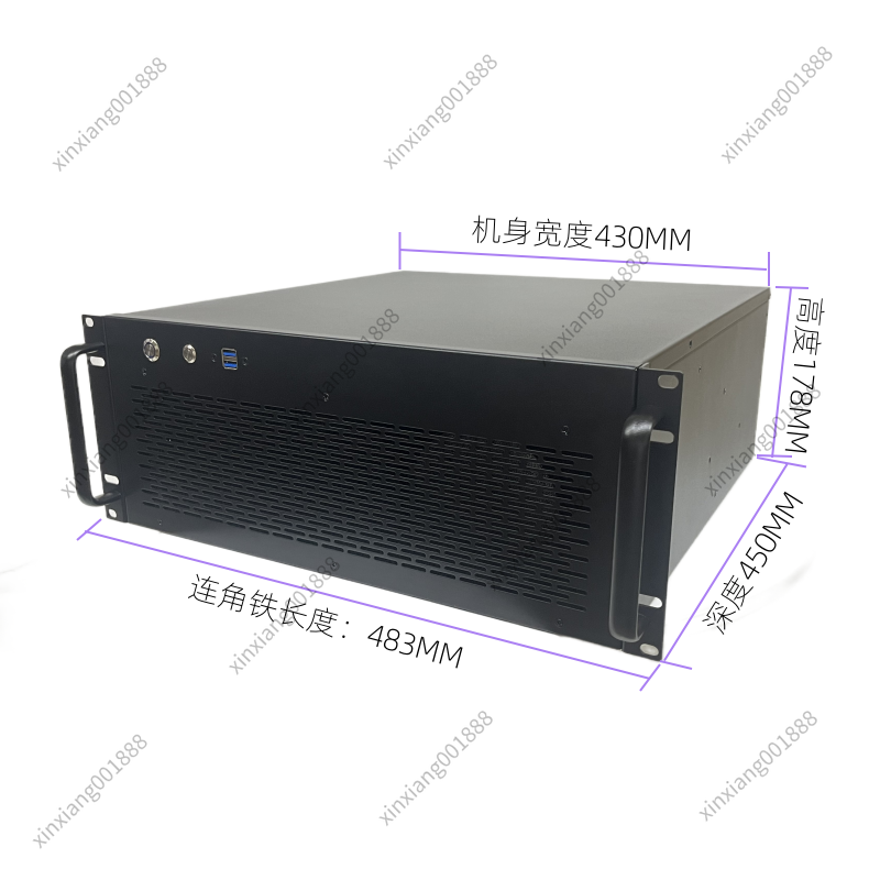 8 Gpu 4U Server Chassis - Untuk Casing Server 4U 3.0U ATX