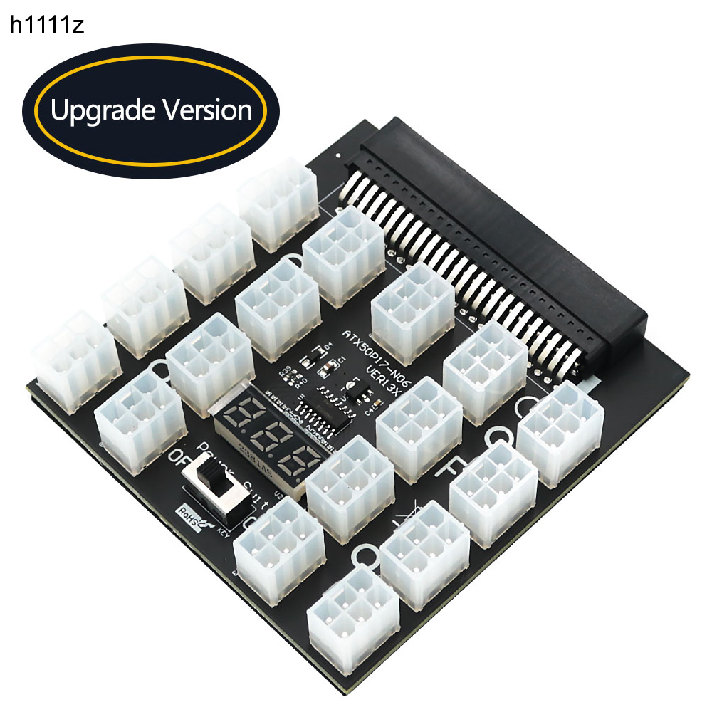 2400W Server Psu Breakout Board - PCI-E 12V 50Pin untuk ATX 17