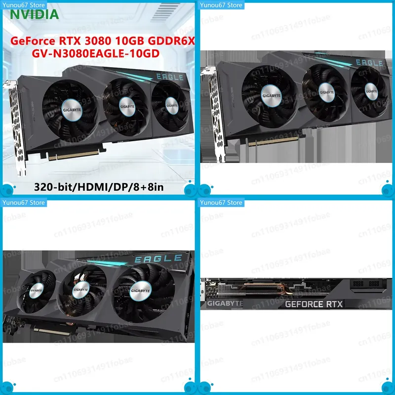 Rtx 3080 10Gb Gpu - Untuk GIGABYTE RTX 3080 GV N3080EAGLE