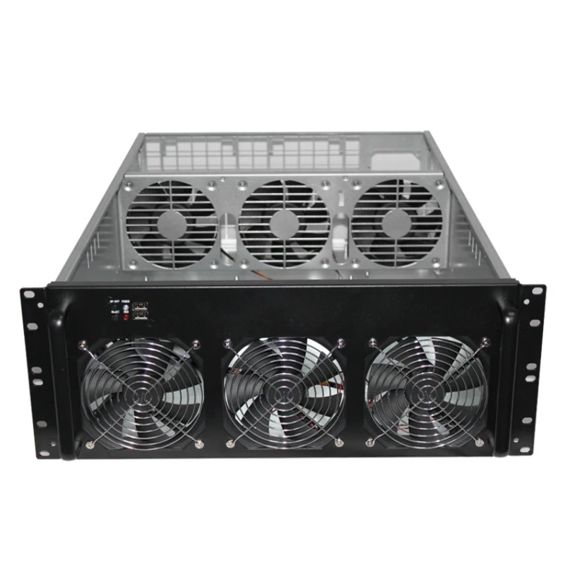 8 Gpu 4U Server Chassis - Casing 4U 6 GPU, Casing 8