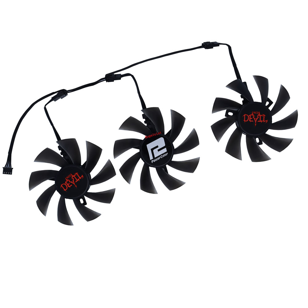 Rx 5700 Xt 8Gb Video Card - 3 Buah/Set, DIY T129215BU, Kipas Pendingin