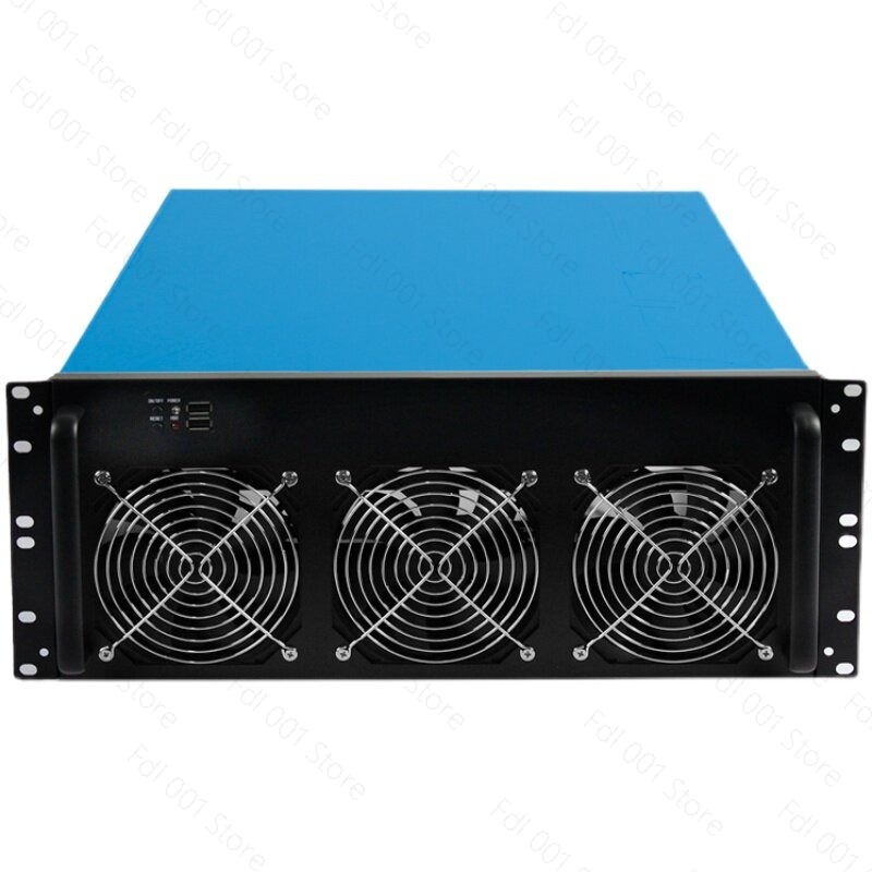 8 Gpu 4U Server Chassis - Chassis kartu grafis multi-4U, chassis multi-GPU