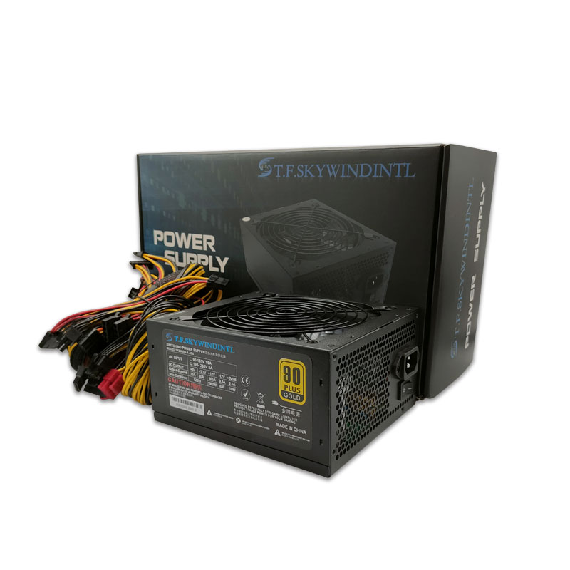 2000W Atx Mining Power Supply - T.F.SKYWINDINL 2000W ATX catu daya PC