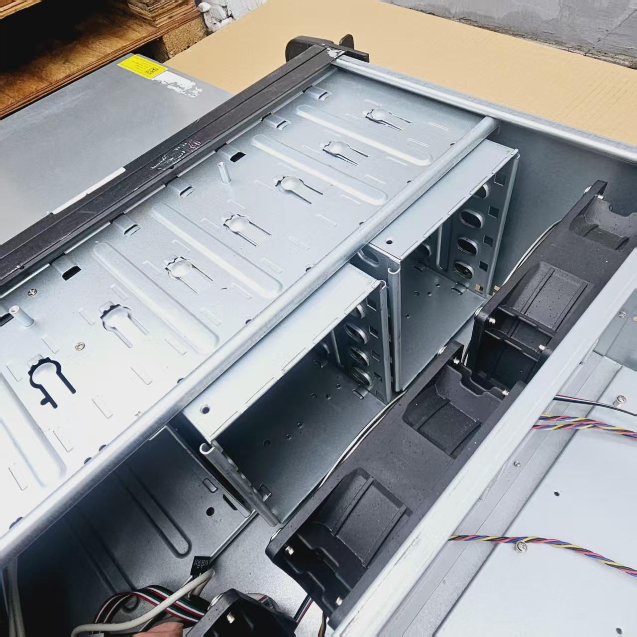 Sasis Server Rak Industri 4U,  - 8 Gpu 4U Server Chassis ulasan dan harga