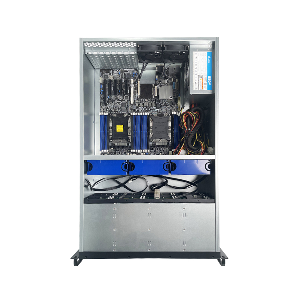 Casing Server Penyimpanan 4U 2 - 8 Gpu 4U Server Chassis ulasan dan harga
