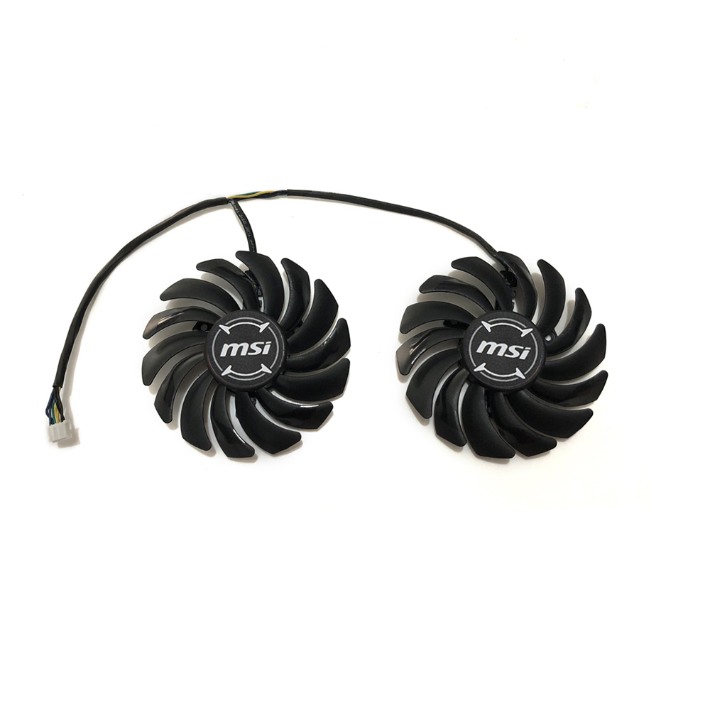 2 buah/set, kipas kartu Video, - Rx 580 8Gb 2048Sp Gpu ulasan dan harga