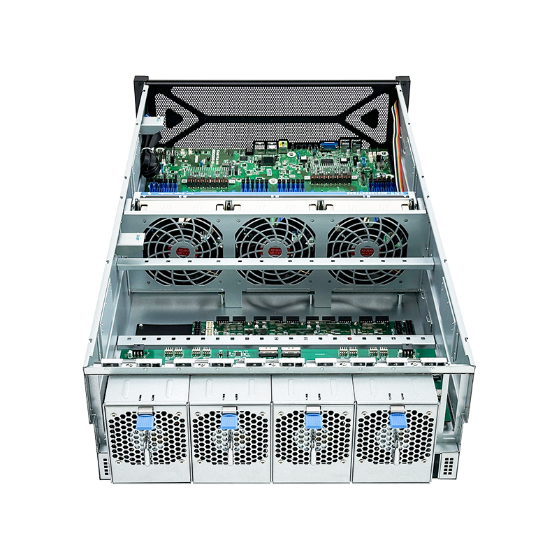 Casing Server GPU Aluminium 4U - 8 Gpu 4U Server Chassis ulasan dan harga