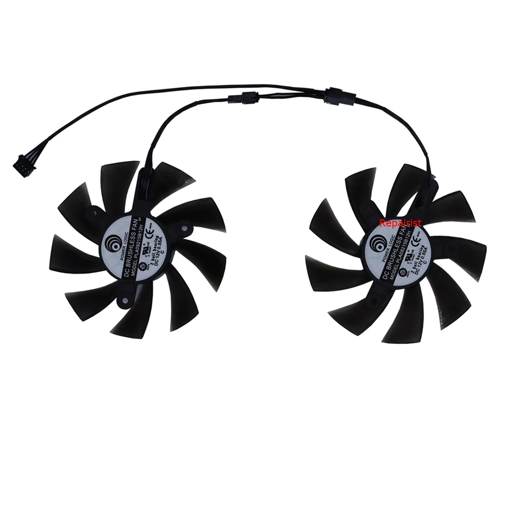 2 buah/set, PLA09215B12H, kipa - Rx 580 8Gb 2048Sp Gpu ulasan dan harga