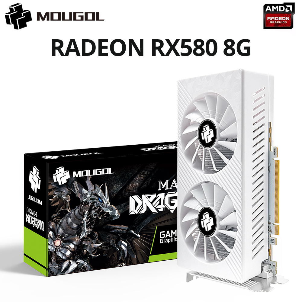 MOUGOL AMD Radeon RX580 8GB Ka - Rx 580 8Gb 2048Sp Gpu ulasan dan harga