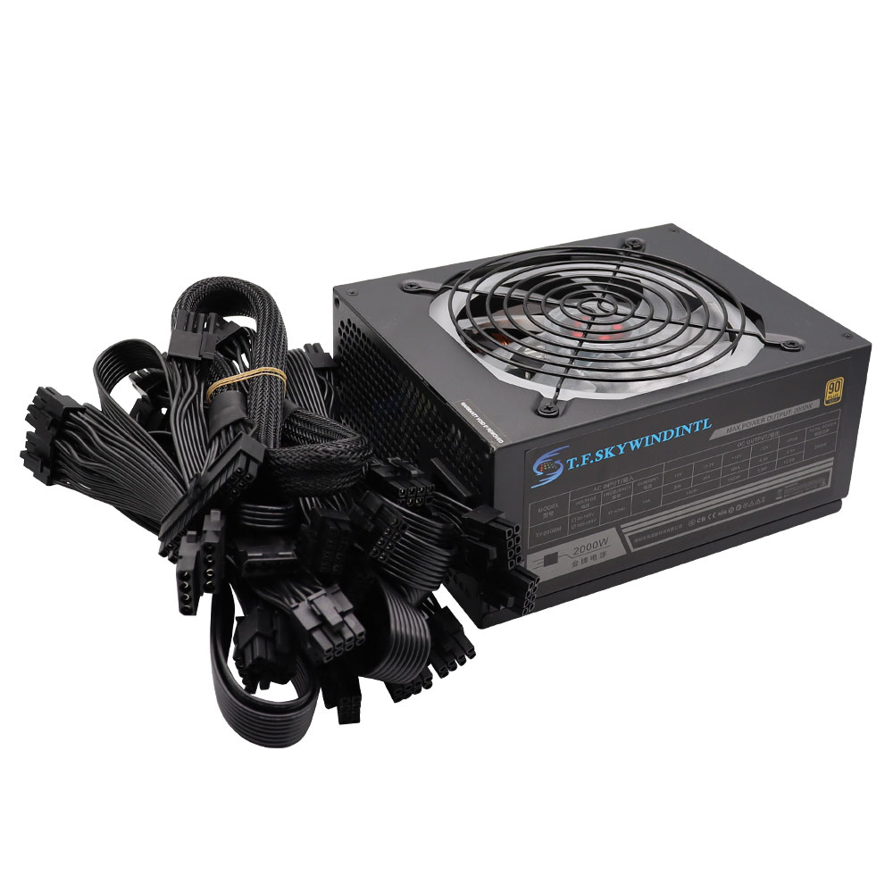 2000W RGB Full Moduler ATX Pow - 2000W Atx Mining Power Supply ulasan dan harga