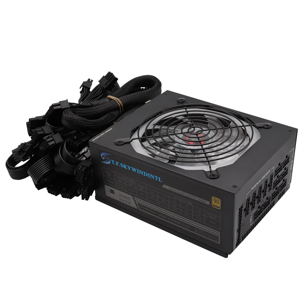 2000W RGB Full Moduler ATX Pow - 2000W Atx Mining Power Supply ulasan dan harga