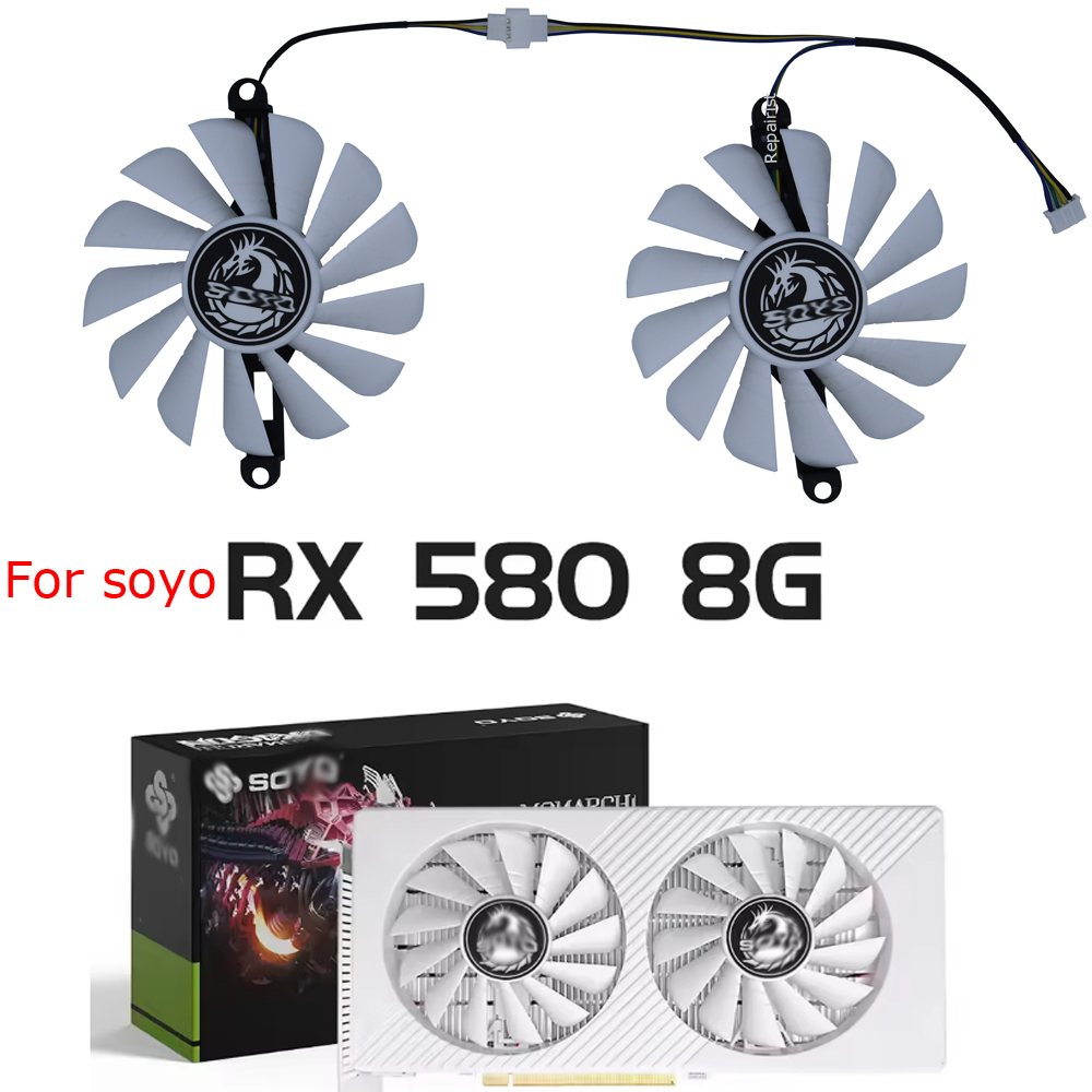 Kipas Kartu Video GPU Pendingi - Rx 580 8Gb 2048Sp Gpu ulasan dan harga