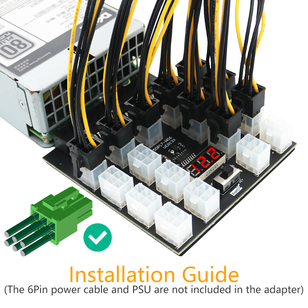 Untuk DELL 750W 1100W 1600W 20 - 2400W Server Psu Breakout Board ulasan dan harga