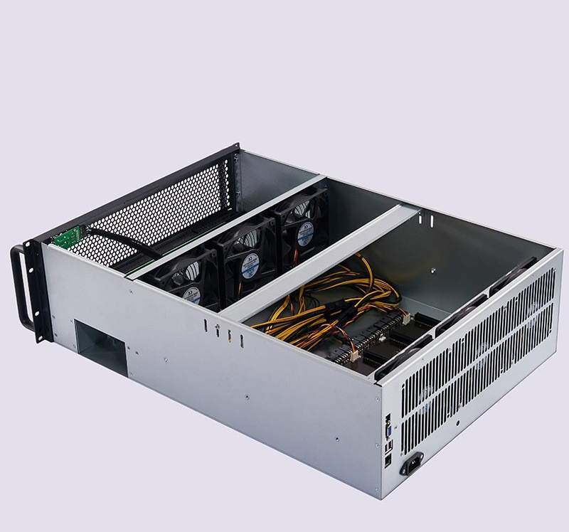 Casing Server Rak Industri 4U  - 8 Gpu 4U Server Chassis ulasan dan harga