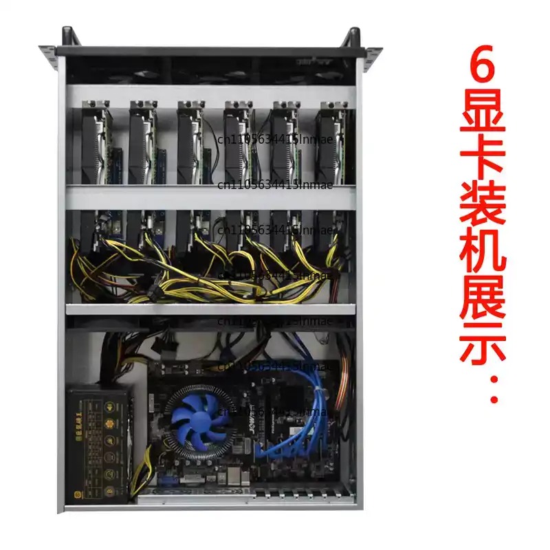 Kontrol Komputer, Kipas Berten - 8 Gpu 4U Server Chassis ulasan dan harga