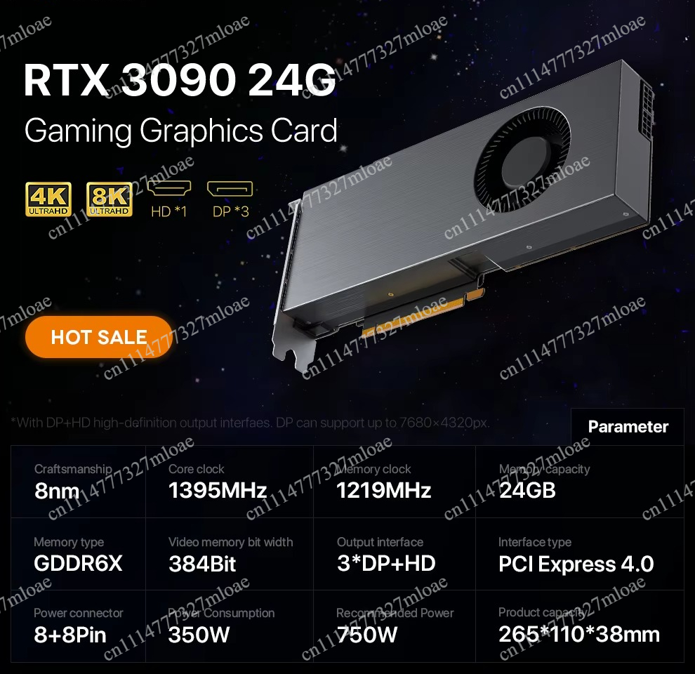 Kartu Grafis RTX 3090 DDR6X, R - Rtx 3090 24Gb Graphics Card ulasan dan harga