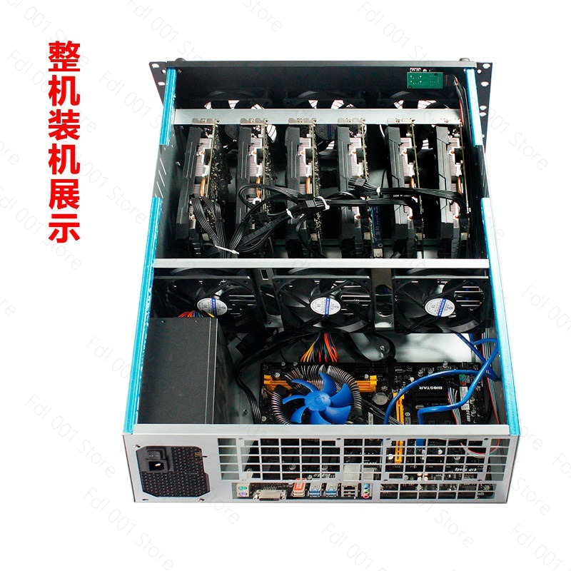 Chassis kartu grafis multi-4U, - 8 Gpu 4U Server Chassis ulasan dan harga