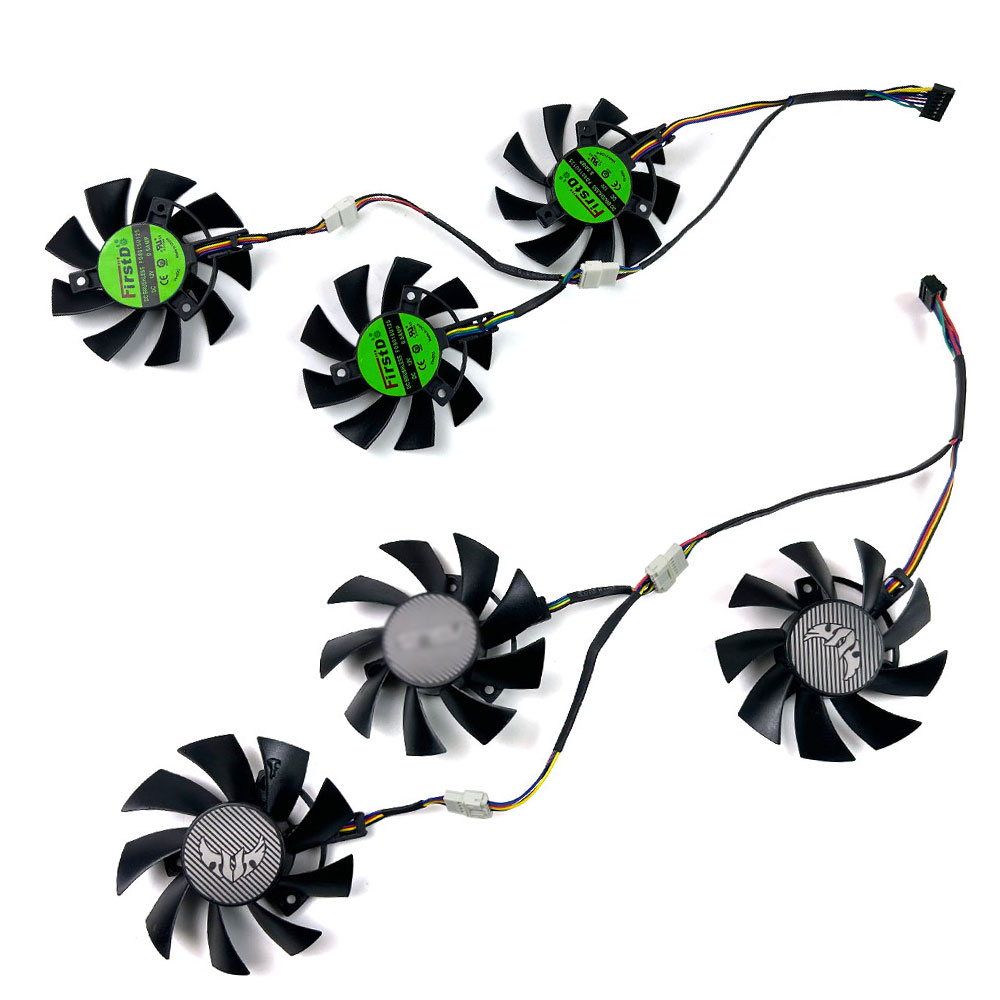 Kipas Pendingin Baru 75Mm 7pin - Rx 5700 Xt 8Gb Video Card ulasan dan harga