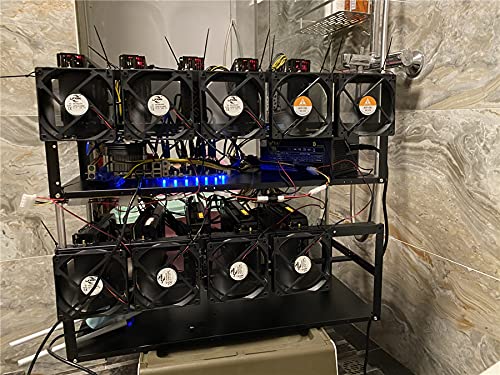 Casing Komputer Rak Transfer B - 12 Gpu Open Air Frame Case ulasan dan harga